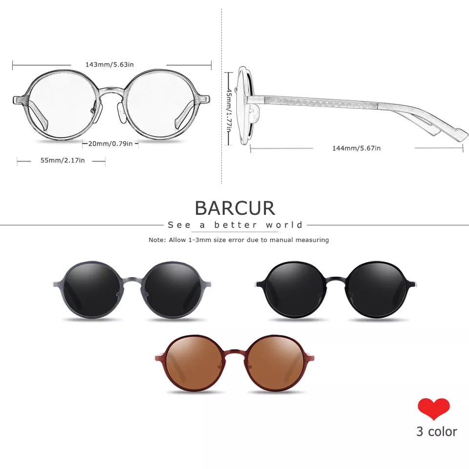 Luxury Round Clear Glasse