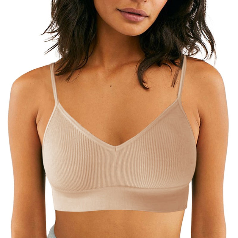 Womens Ribbed Sports Bra