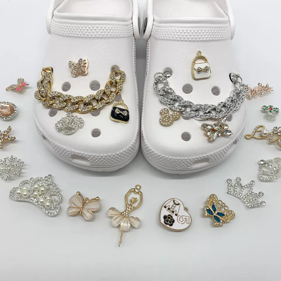 Gold Butterfly Sandals
