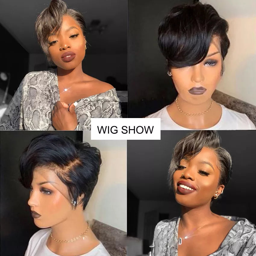Short Peak Wig
