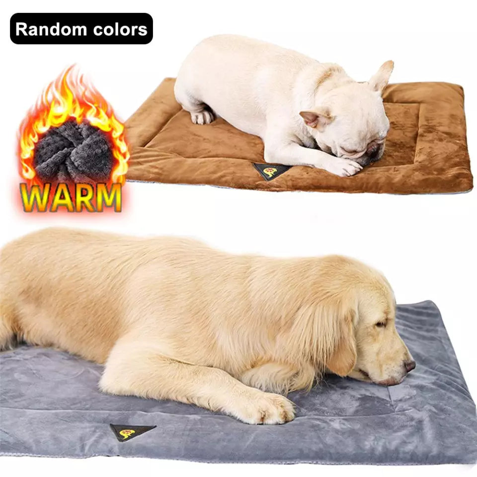 Pet Blanket Dog Bed Self Heating Pet Pads Dog Blanket Cat Bed Pet Thermal Mat Blanket Winter Thicken Warm Sleeping Beds For Pets