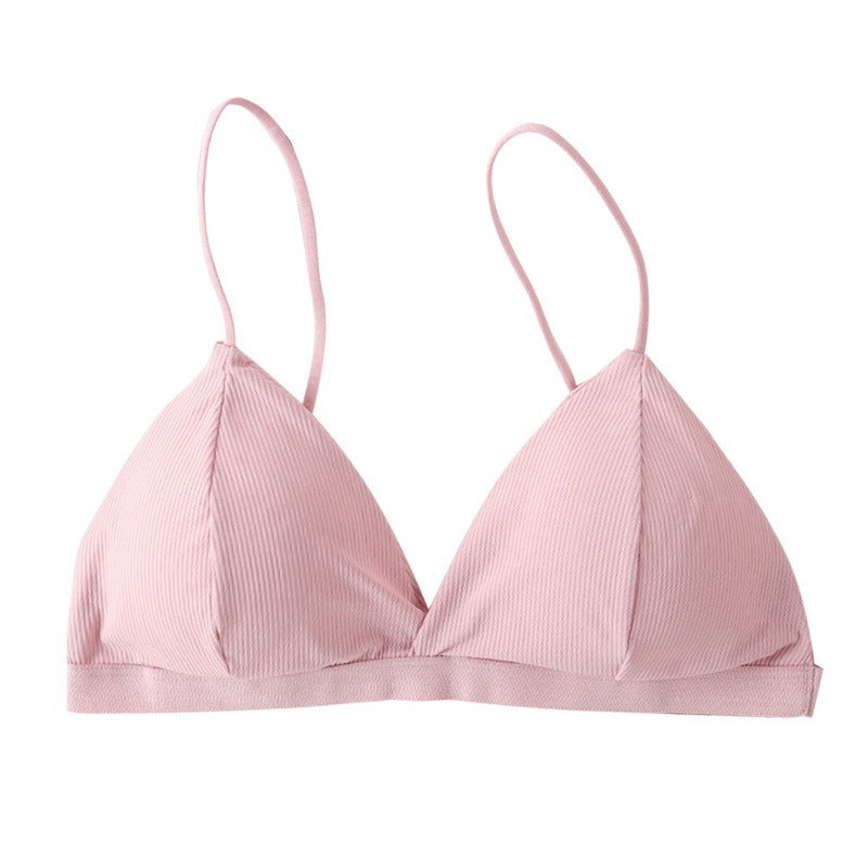 Sexy Bra Bandeau Crop Top Slim Spaghetti Strap Seamless Tube Top Backless Bralette Streetwear Lingerie Beauty Back Crop Tee