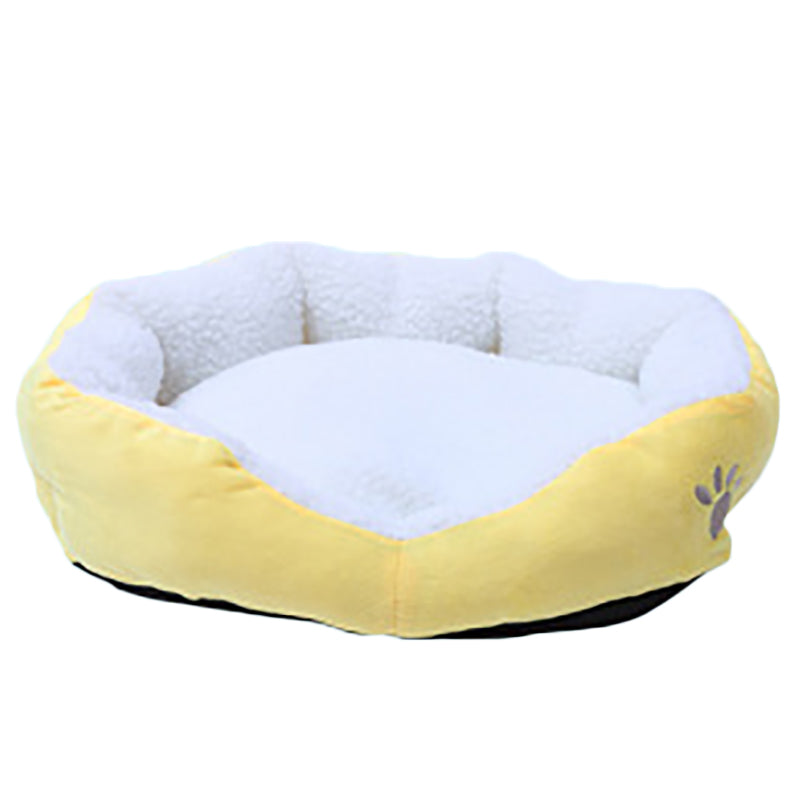 Pet Dog Bed House Warm Plush Dog Cushion Soft Puppy Kennel Sofa Washable Sleeping Nest Pet Bed Mats for Small Dogs Pet Products