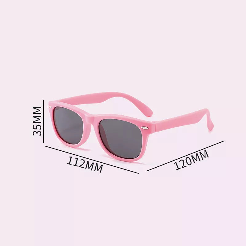 Kids Polarized Keyhole Sunglasses
