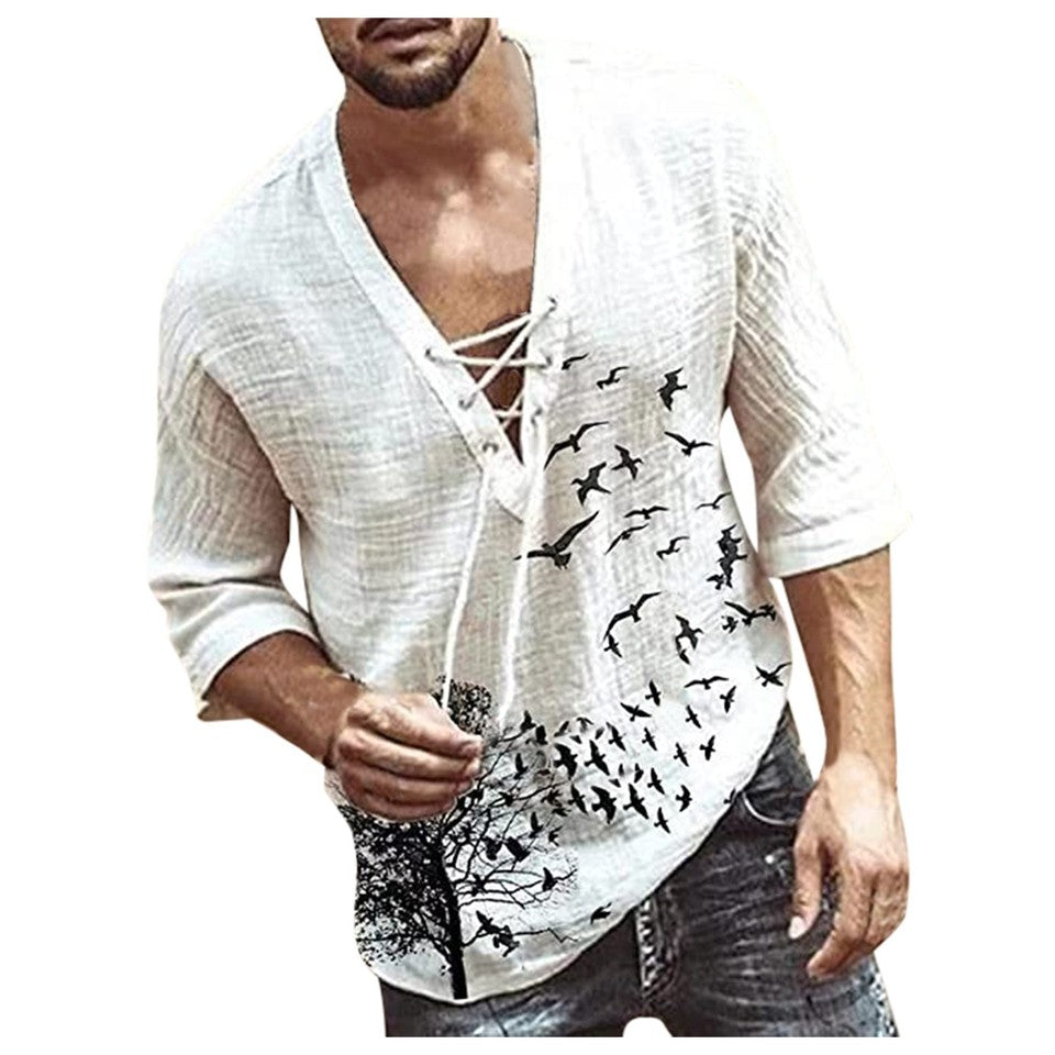 Mens Linen Shirt