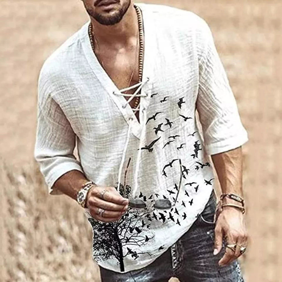Mens Linen Shirt
