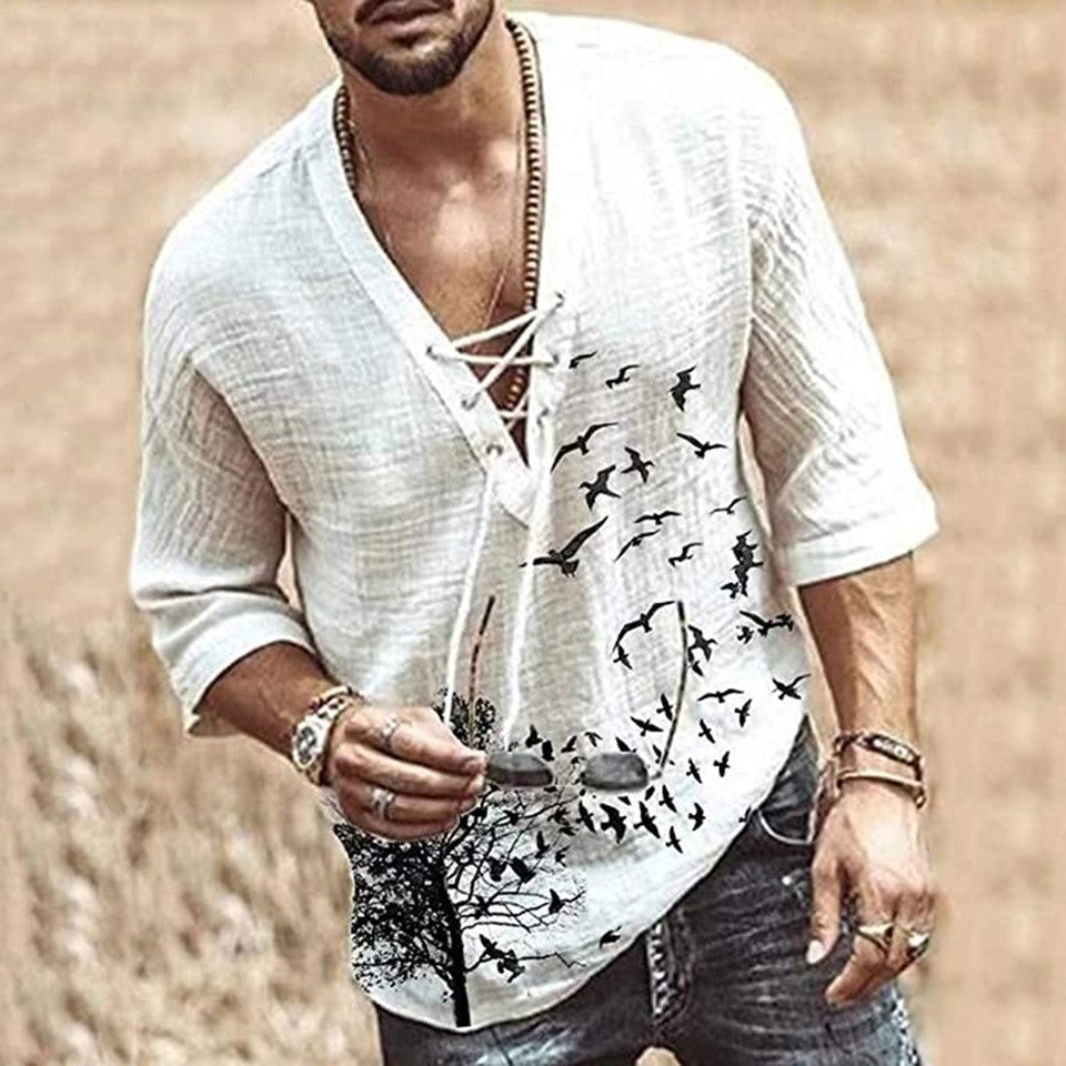 Mens Linen Shirt