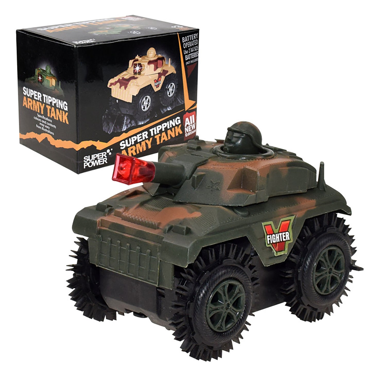 Stunt Electric Car Dumper Double Sided Tumbling Bucket Stunt Car Electric Toys 4WD Off-road Car Model Vehicle Toys For Kids