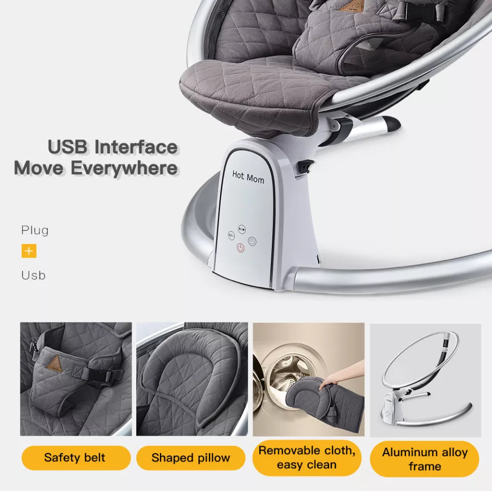 Mini Bluetooth Baby Bouncer