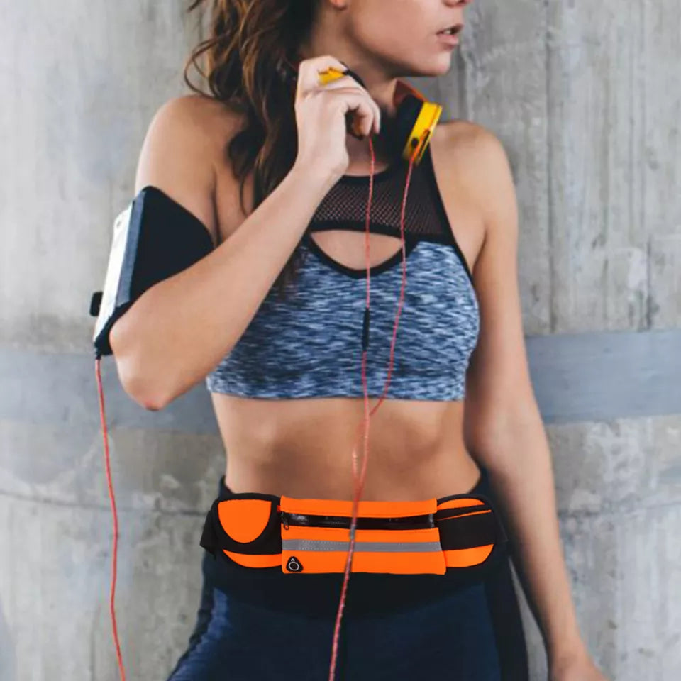 Running Waist Bag Belt Bag Multifunctional Waterproof Sports Pocket Pouch Belt Pack Non-slip Gym Sports Bags Cycling Phone bag