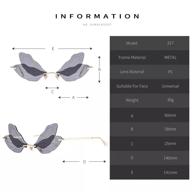Shark Attack Print Sunglasses