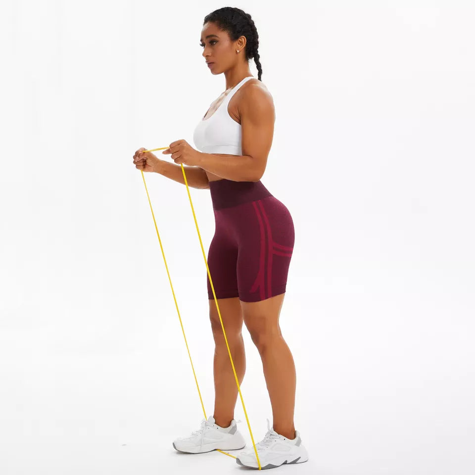 High Waisted Sports Shorts