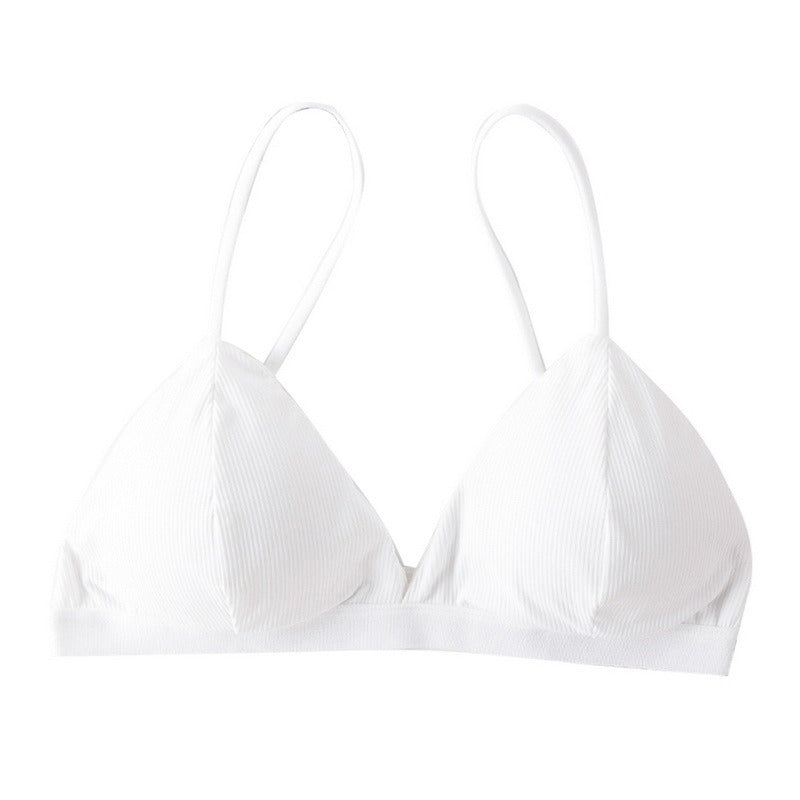 Sexy Bra Bandeau Crop Top Slim Spaghetti Strap Seamless Tube Top Backless Bralette Streetwear Lingerie Beauty Back Crop Tee