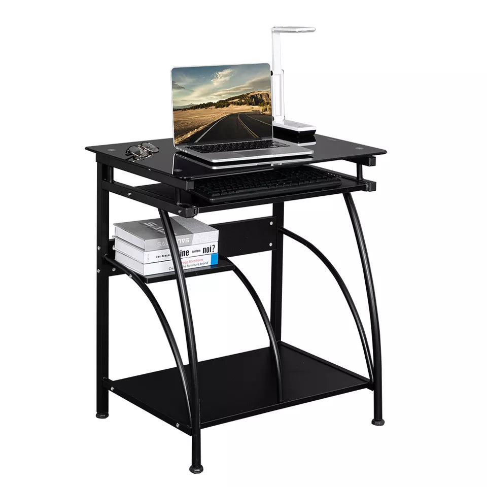 Tempered Glass Tablet Desk