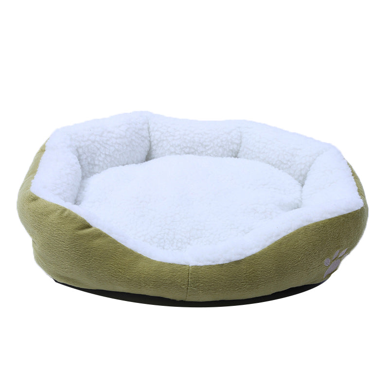 Pet Dog Bed House Warm Plush Dog Cushion Soft Puppy Kennel Sofa Washable Sleeping Nest Pet Bed Mats for Small Dogs Pet Products
