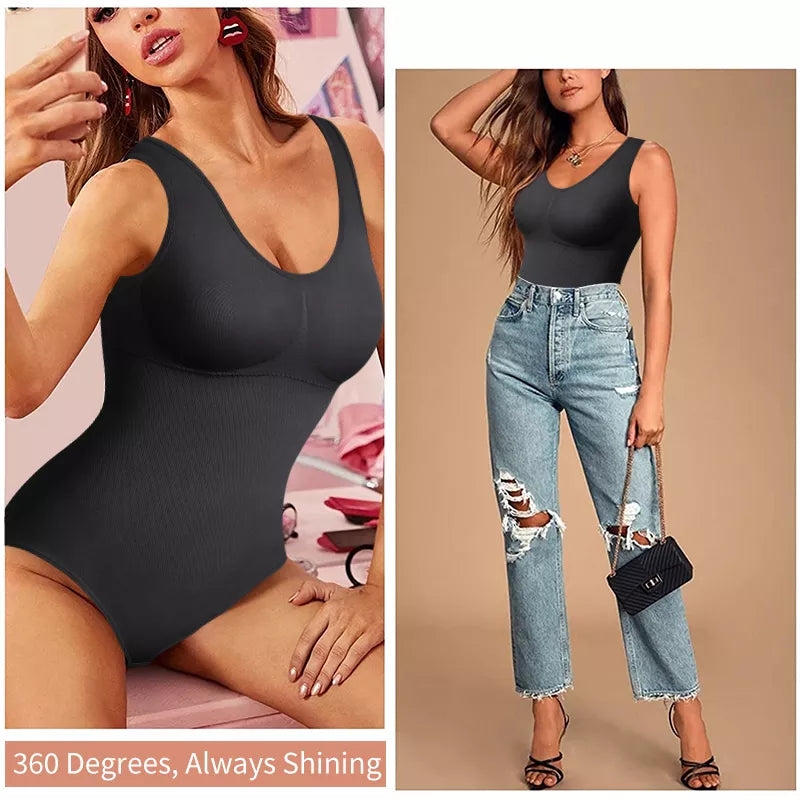 Womens Ribbed Body Suit