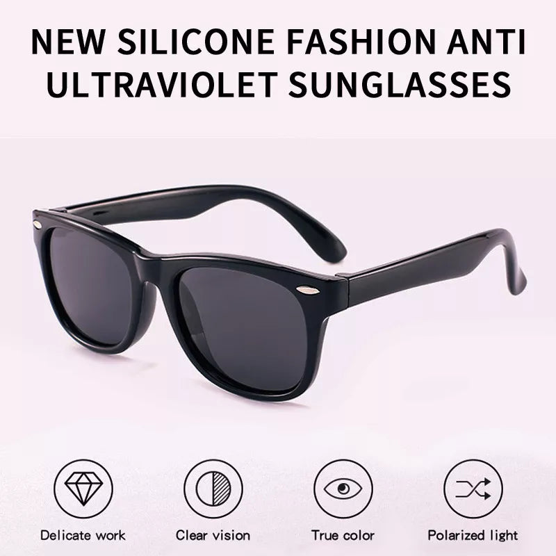 Kids Polarized Keyhole Sunglasses