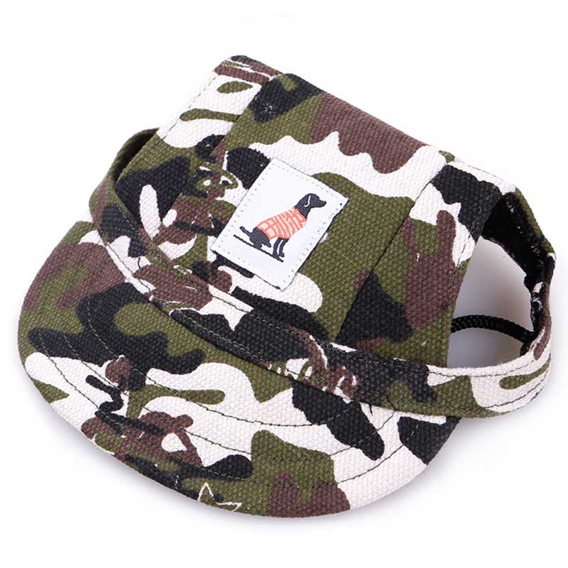 Dog Hat Summer shade puppy hats Cat hat Visor Cap With Ear Holes Pet Products Outdoor Accessories Sun Hat