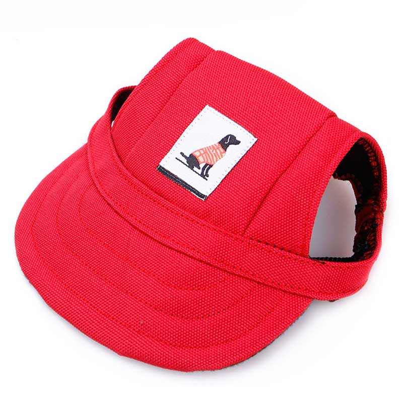 Dog Hat Summer shade puppy hats Cat  hat Visor Cap With Ear Holes Pet Products Outdoor Accessories Sun Hat