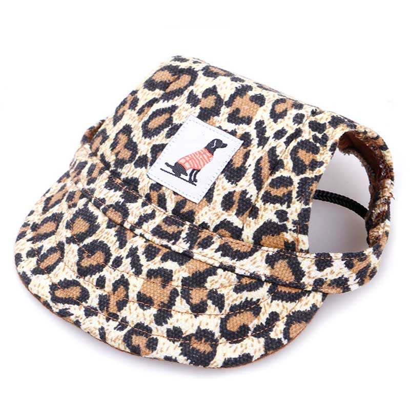 Dog Hat Summer shade puppy hats Cat  hat Visor Cap With Ear Holes Pet Products Outdoor Accessories Sun Hat