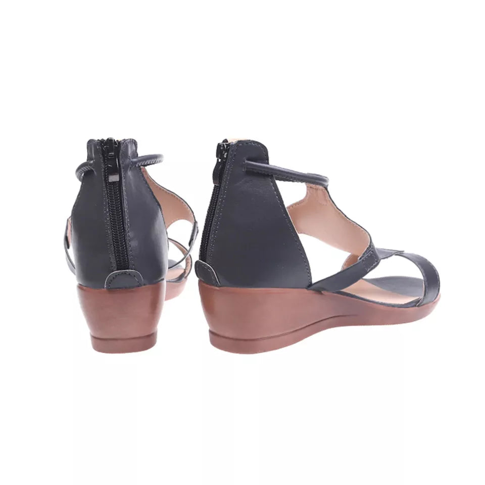 Womens Stripe Tennis Sandals