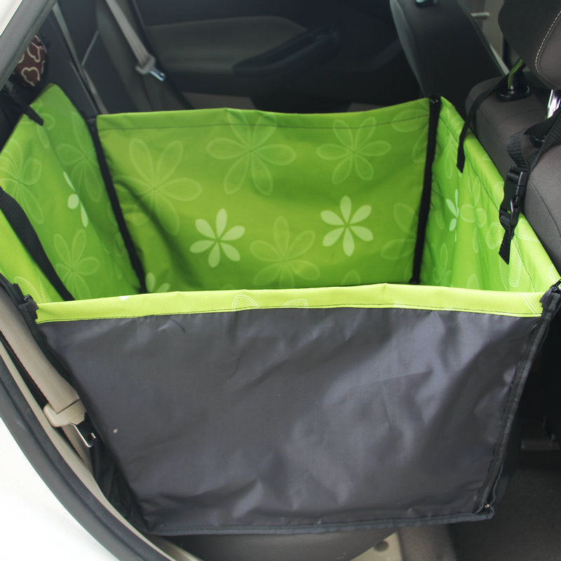 Dog Car Seat Cover Waterproof Dog Car Basket Pet Carrier For Cat Dogs Mats Folding Hammock Safety Travelling Car Seat Bag
