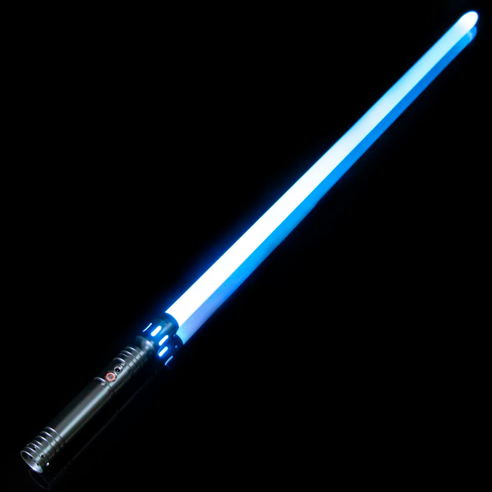 LGT Lightsaber -Metal Hilt FOC FX Heavy Dueling Light Saber Infinite Color Changing with 9 Sound Fonts Sensitive Smooth Swing