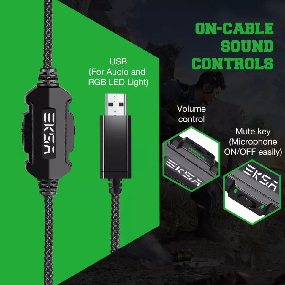 Surround USB Gaming Headphones