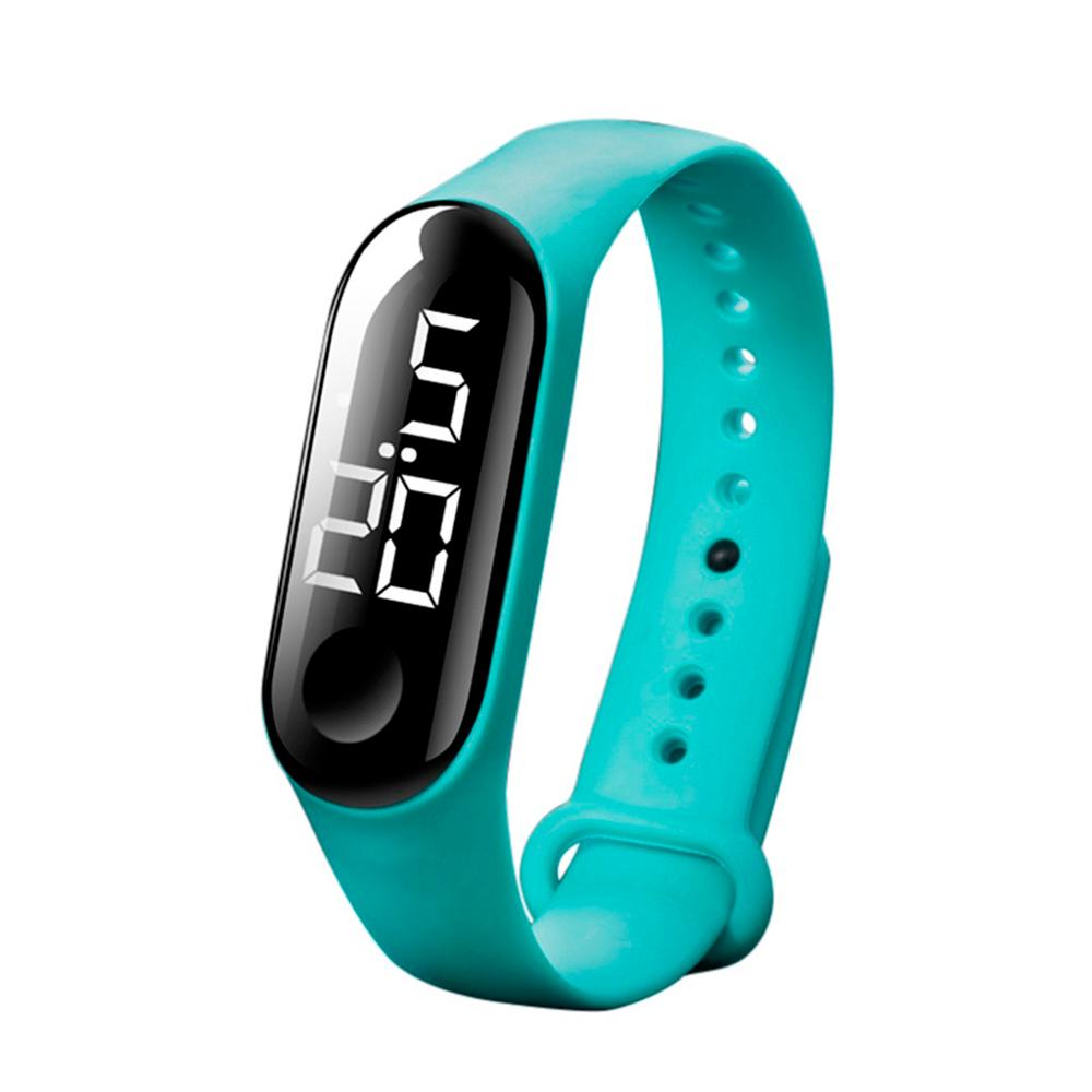 White Gold Digital Watch