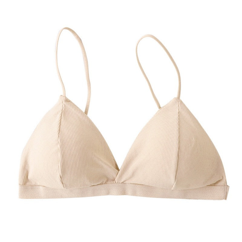 Sexy Bra Bandeau Crop Top Slim Spaghetti Strap Seamless Tube Top Backless Bralette Streetwear Lingerie Beauty Back Crop Tee