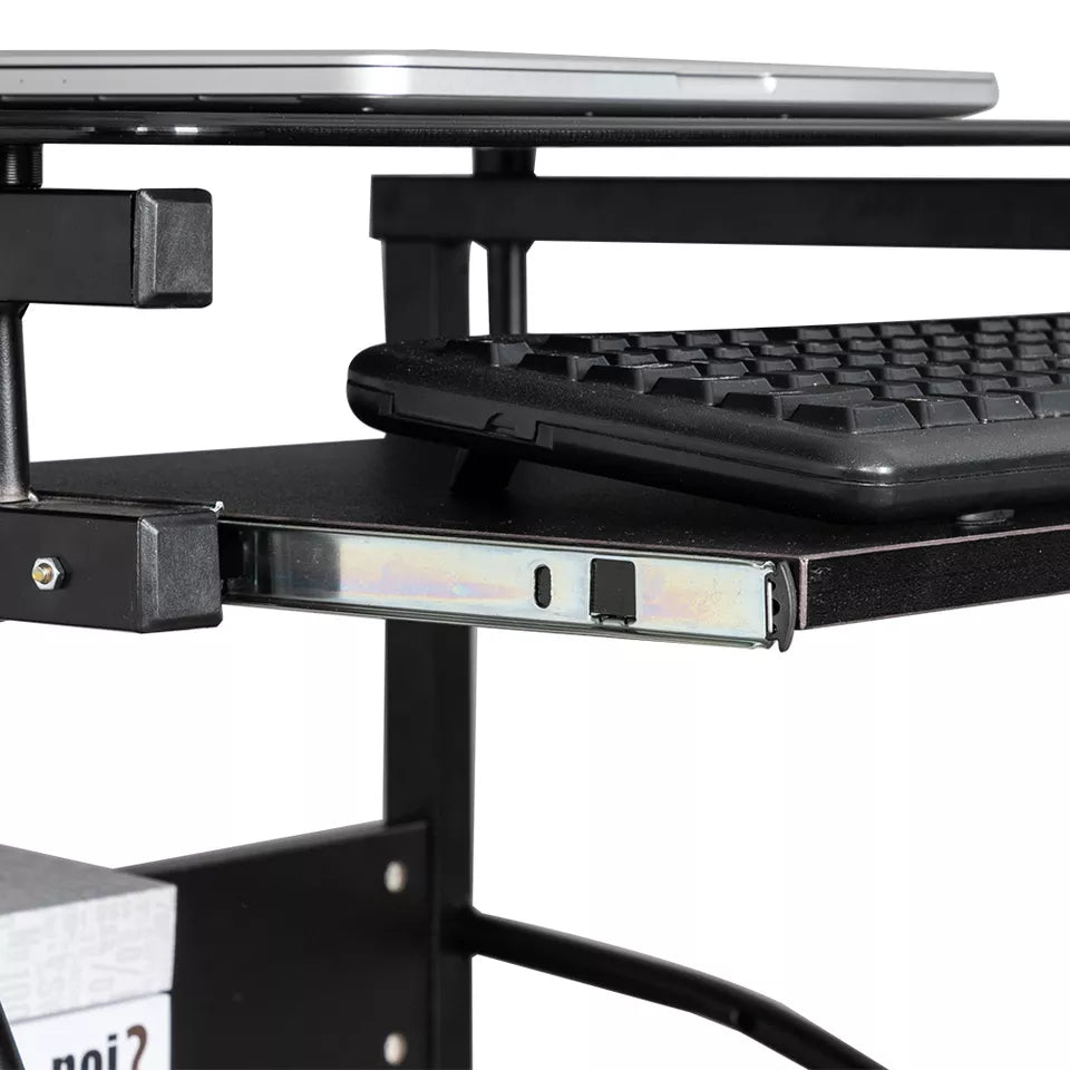 Tempered Glass Tablet Desk