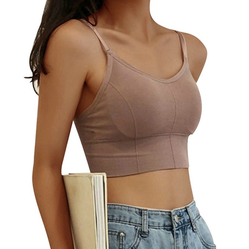 Womens Ribbed Sports Bra