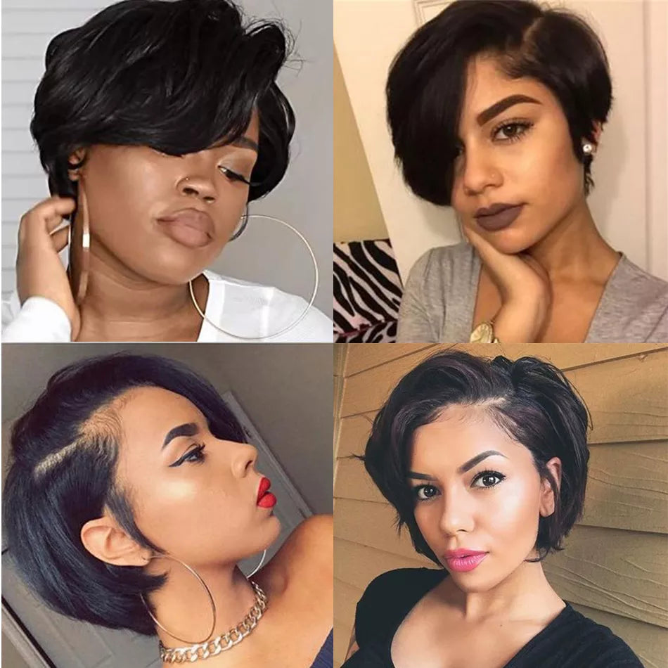 Short Peak Wig