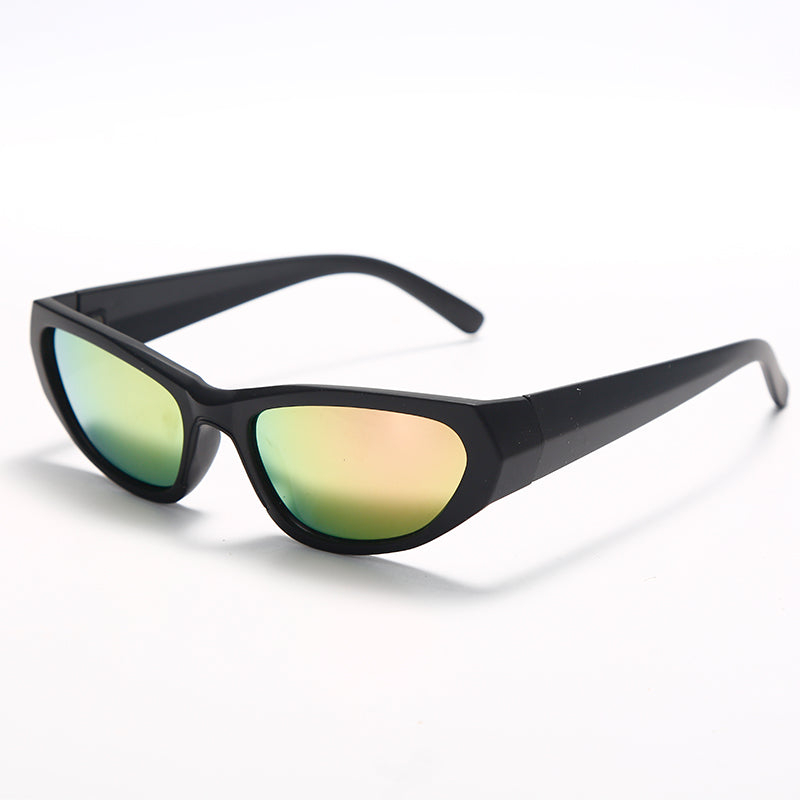 Mirror Round Clear Glasses
