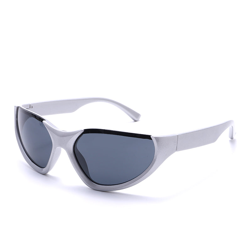 Mirror Round Clear Glasses