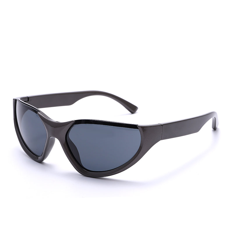 Mirror Round Clear Glasses