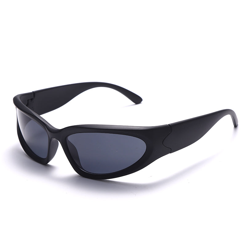 Mirror Round Clear Glasses