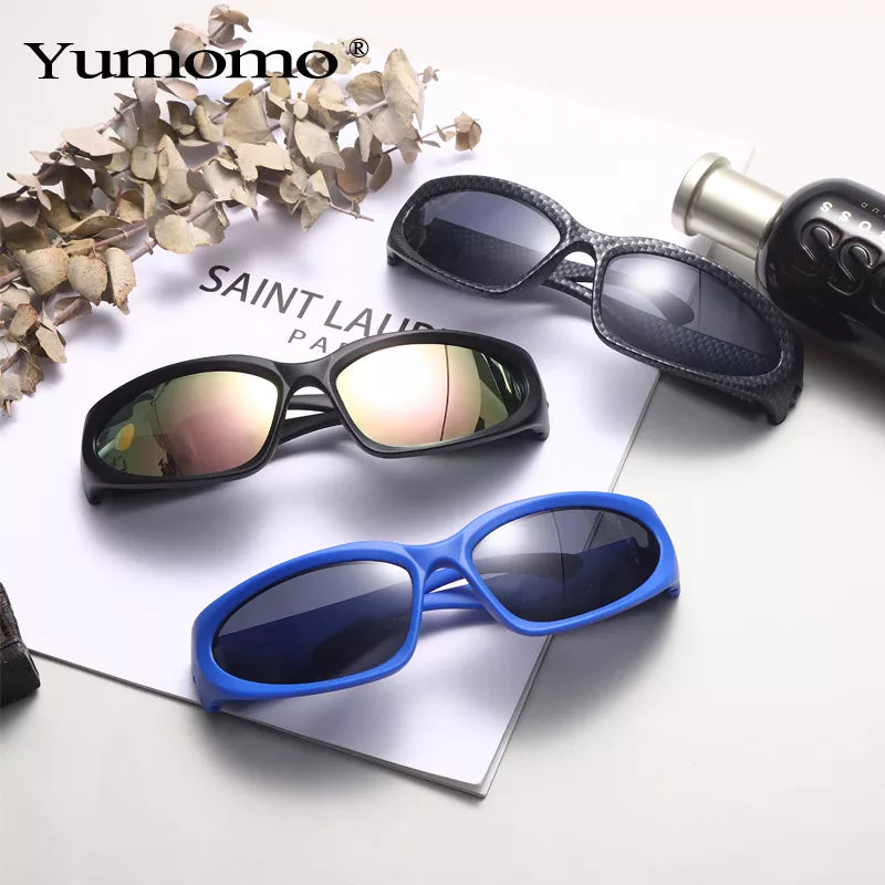 Mirror Round Clear Glasses