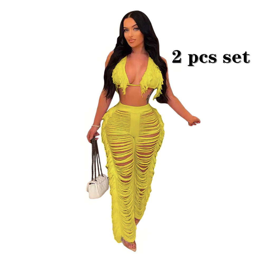 Womens Goose Neck Two Piece