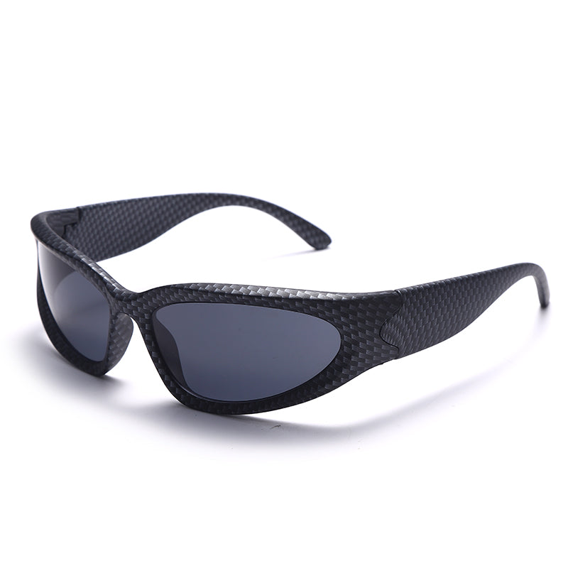 Mirror Round Clear Glasses