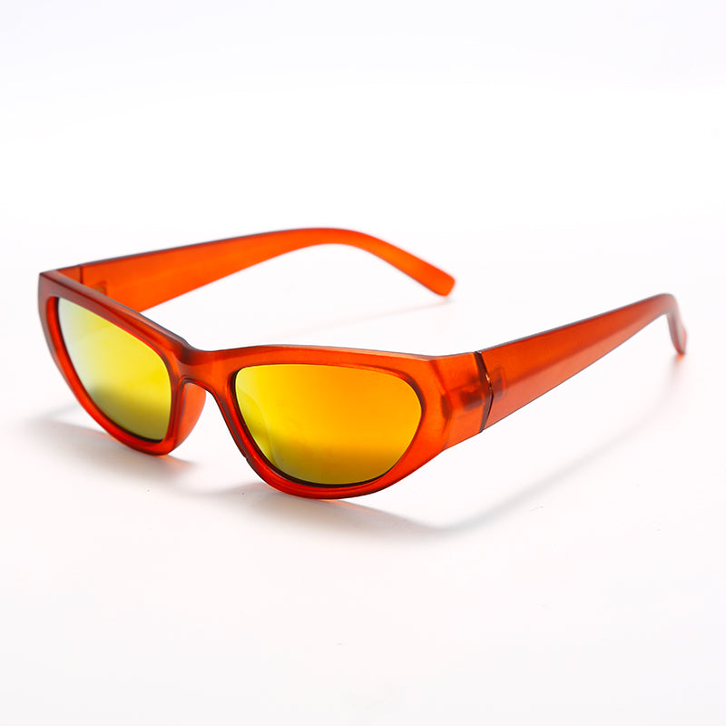 Mirror Round Clear Glasses