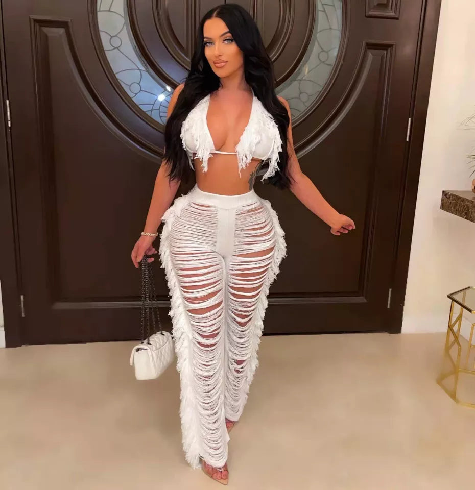 Womens Goose Neck Two Piece