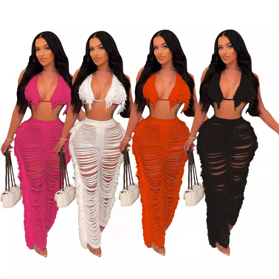 Womens Goose Neck Two Piece