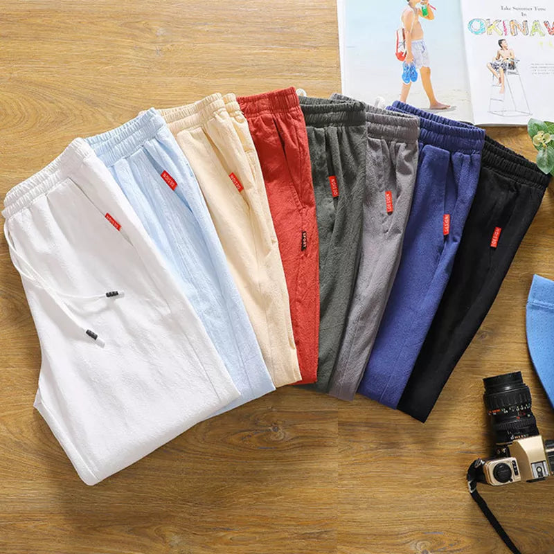 Mens Block Color Basic Short Beach Tee