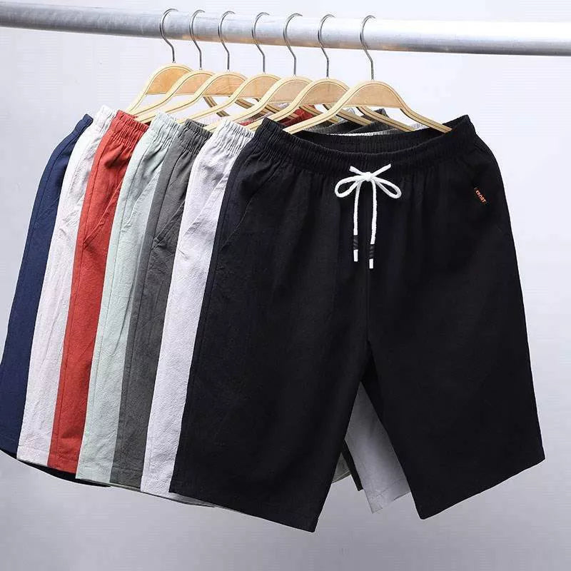Mens Block Color Basic Short Beach Tee