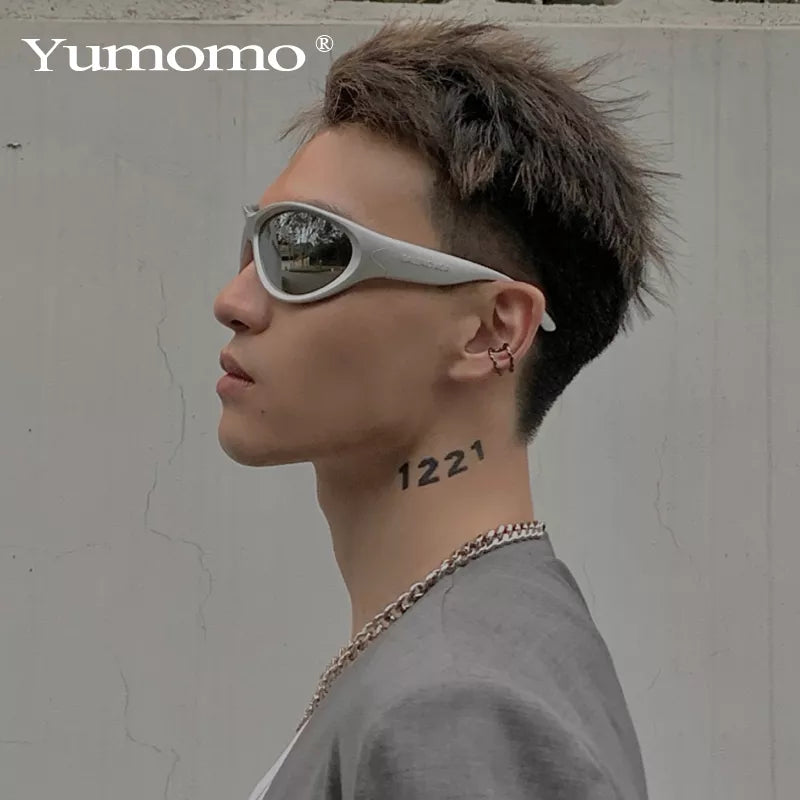 Mirror Round Clear Glasses