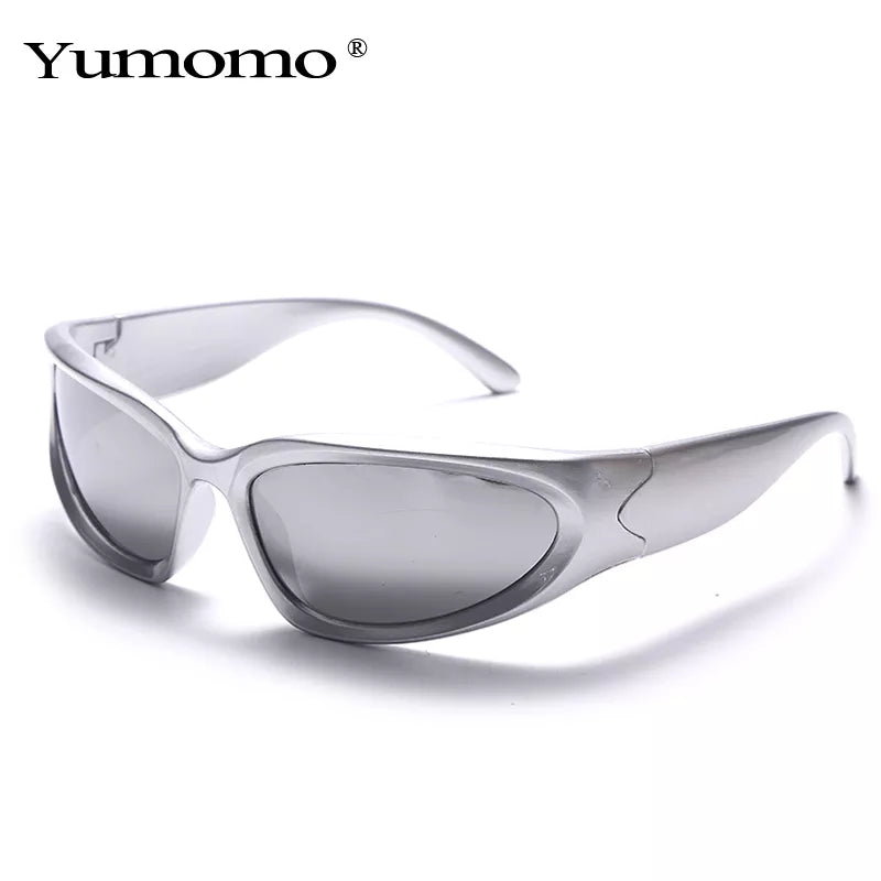 Mirror Round Clear Glasses