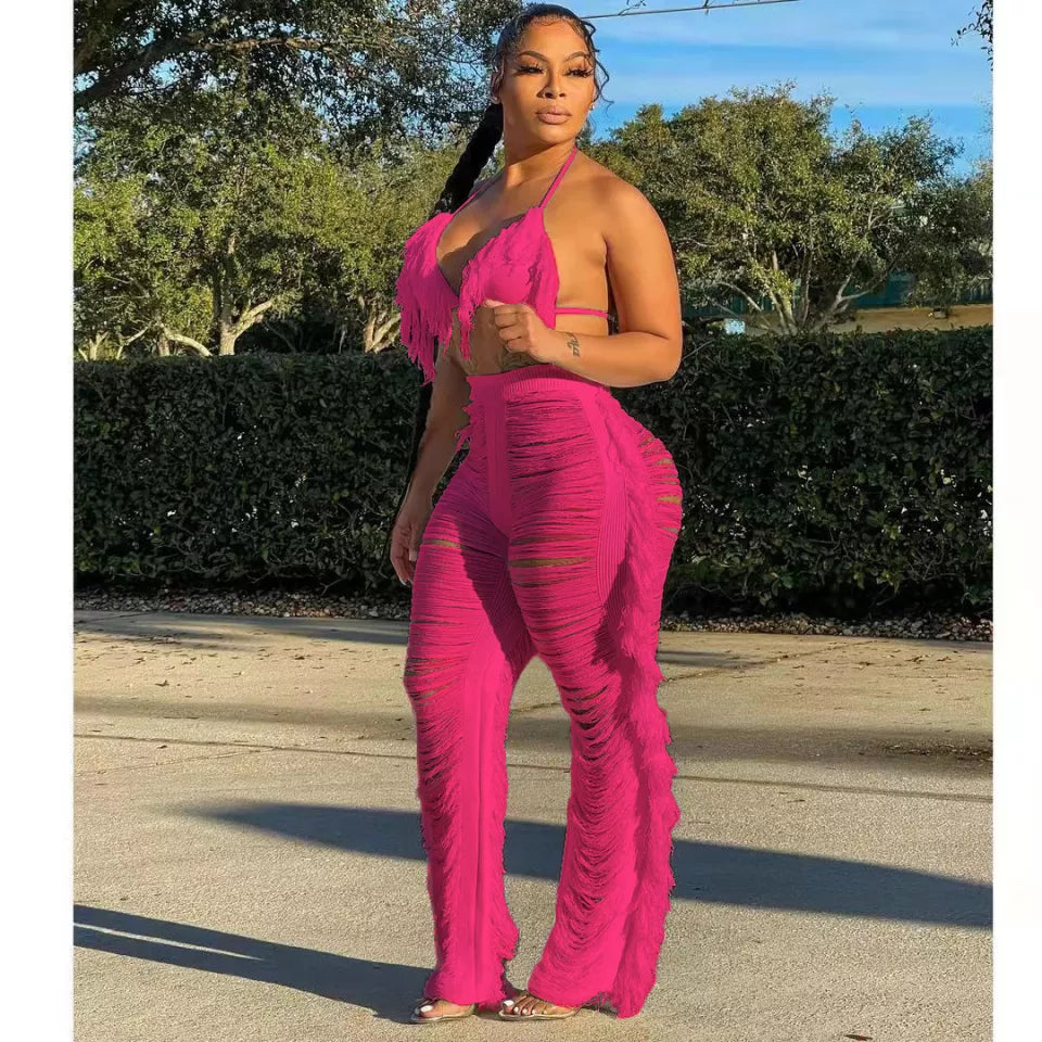 Womens Goose Neck Two Piece
