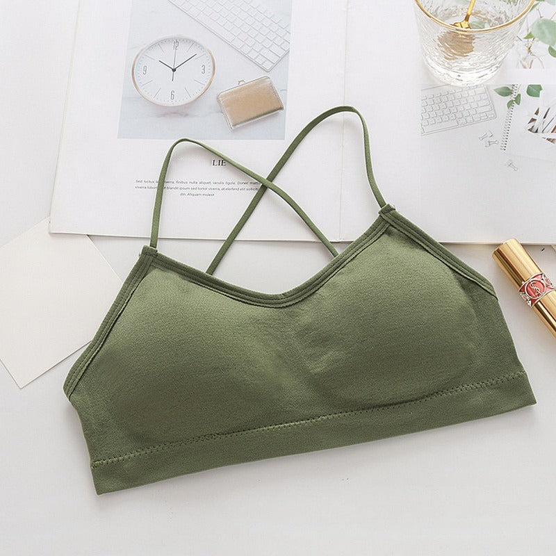Womens Ribbed Sports Bra