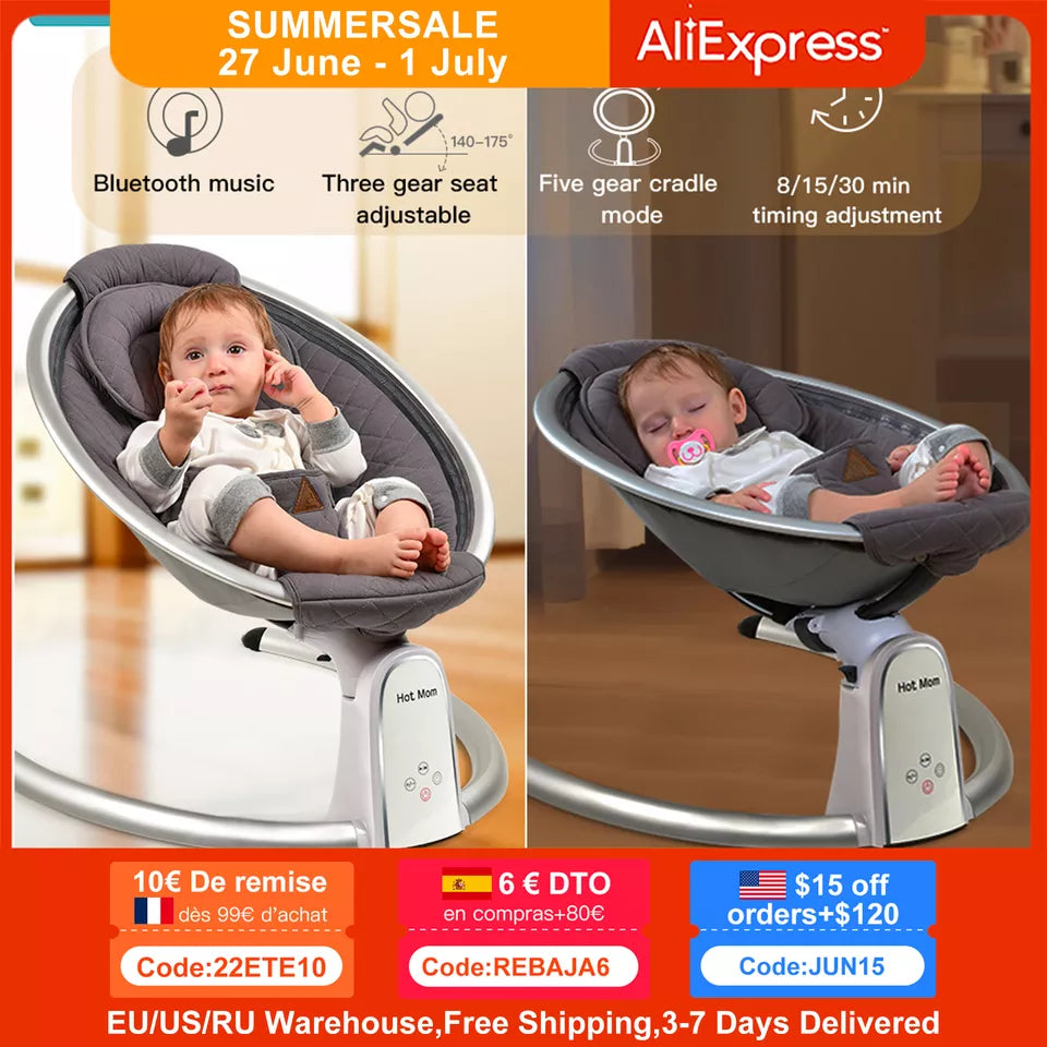 Mini Bluetooth Baby Bouncer